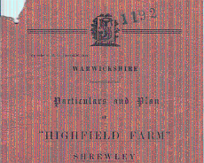 Highfield-Farm-1954-a Sales particulars for Highfield Farm from when it was sold in 1954